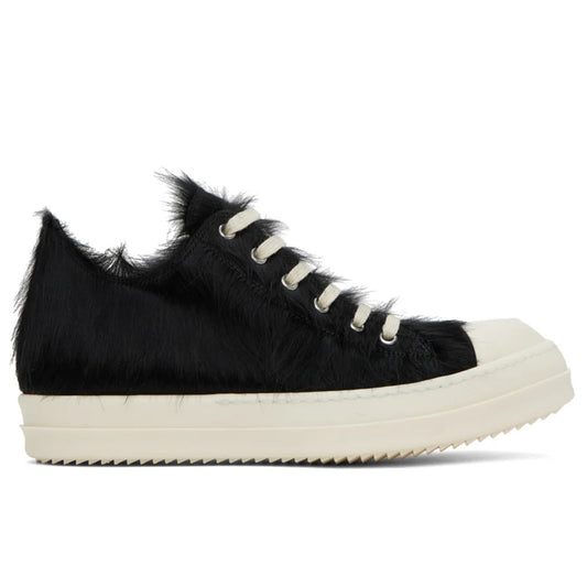 Rick Owens Pony Hair Low Top Sneakers [RAFFLE]