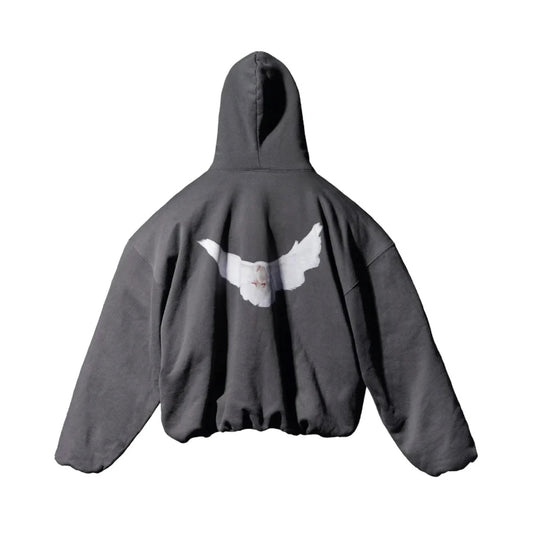 Yeezy Gap Engineered by Balenciaga Dove Hoodie Black [RAFFLE]