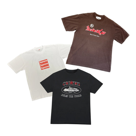 Summer Tees Pack (Corteiz, Sicko, Supreme) [RAFFLE]