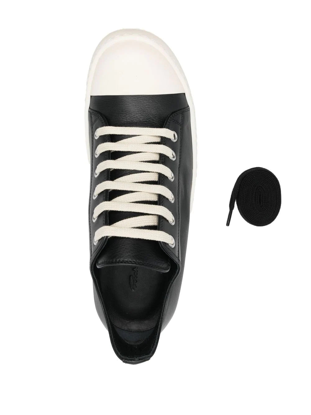 Rick Owens Ramones Low Top Leather Black [RAFFLE]