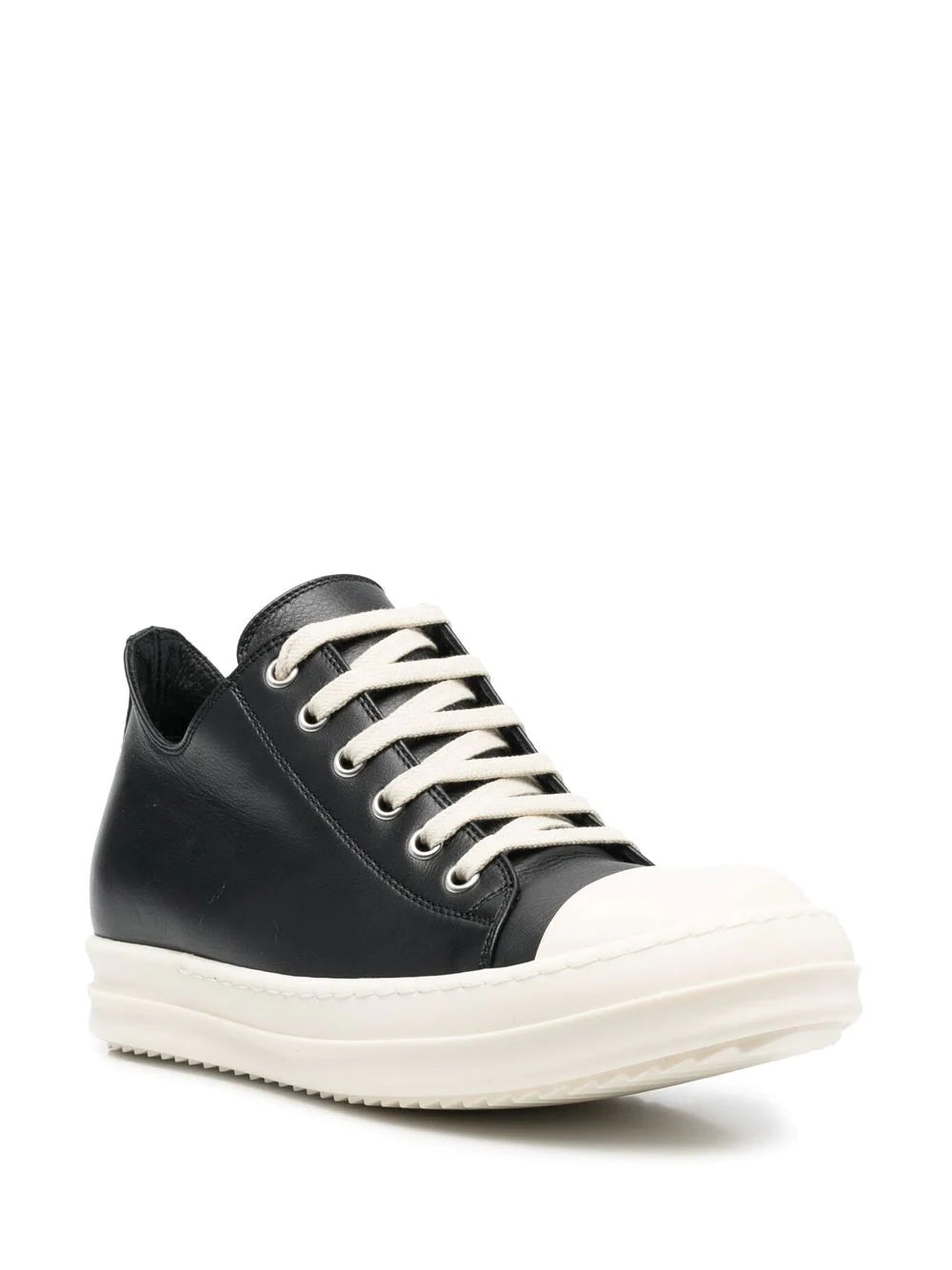 Rick Owens Ramones Low Top Leather Black [RAFFLE]