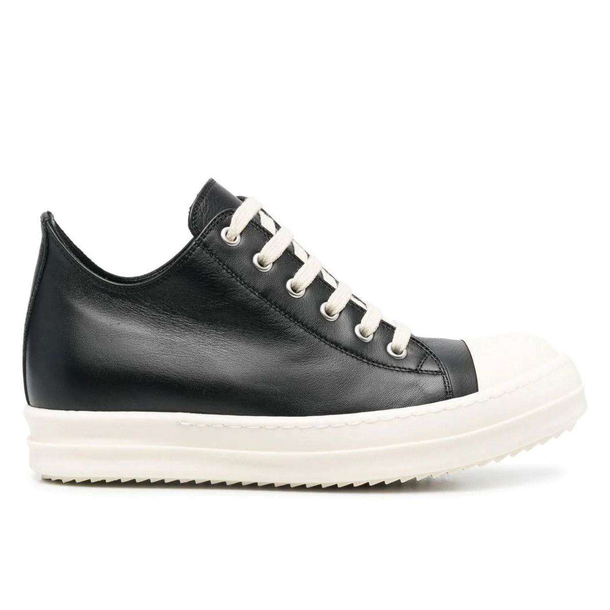 Rick Owens Ramones Low Top Leather Black [RAFFLE]