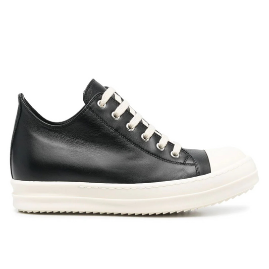 Rick Owens Ramones Low Top Leather Black [RAFFLE]